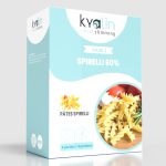 Pasta Spirelli 4 maaltijden, 60% eiwitten (200 g)