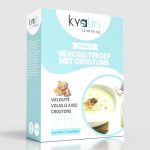 Gevogeltesoep met croutons