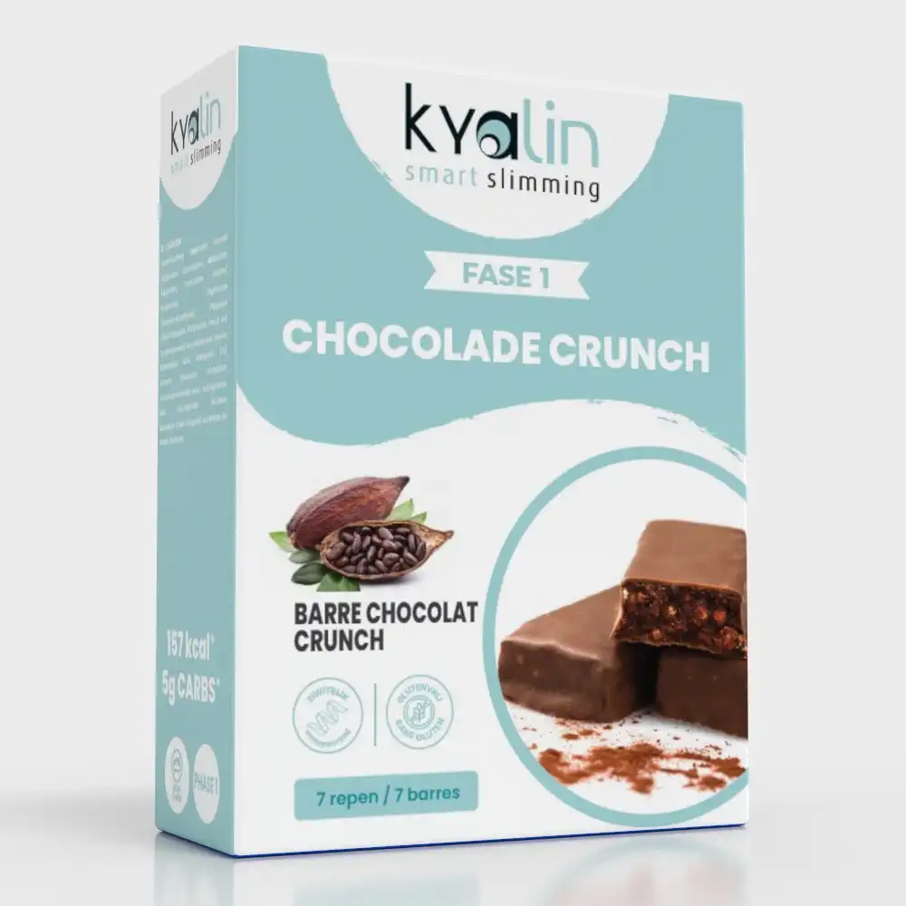 Chocolade crunch reep Reep Chocolate crunch 7 st/doos - Afbeelding 1