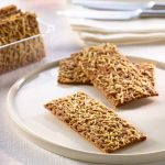 Low-Carb crackers met kaas (6 crackers)