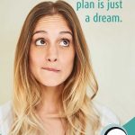 KYALIN Poster A1 Motivational Quote A goal without a plan is just a dream