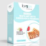 Wafel met Witte chocolade en Framboos (5 wafels)