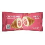 KETO Croissant met aardbeicrème vulling