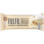FULFIL – Witte Chocolade Cookie & Cream - Vitamine Proteine Bar (15x 40g) - Afbeelding 2
