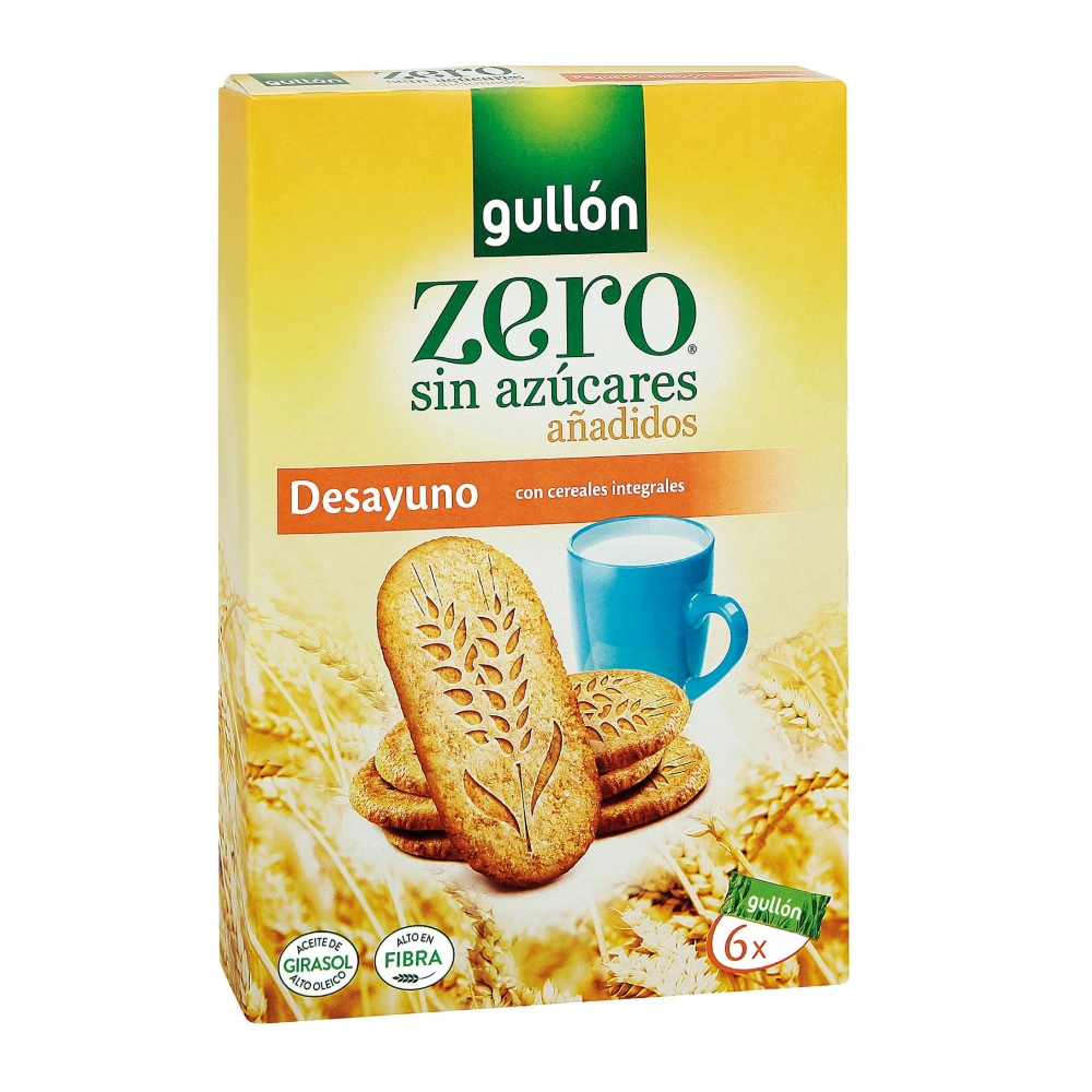 Galleta-Desayuno-sin-Azúcares Gullón Zero Volkoren Ontbijtkoek - Afbeelding 1